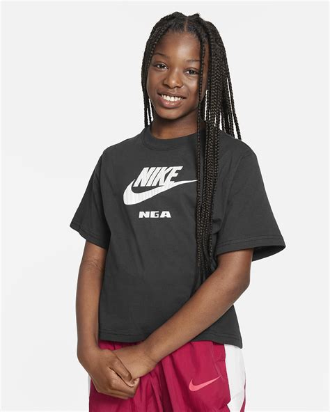 big girls nike tee make it don't fake it belk|nike big girls clothes.